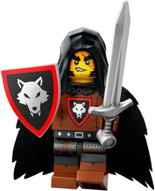 LEGO® 71048 Minifigúrka 27. série Vlčí rytier