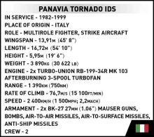 Cobi 5894 Talianske stíhacie lietadlo Panavia Tornado IDS, 1:48 (8)