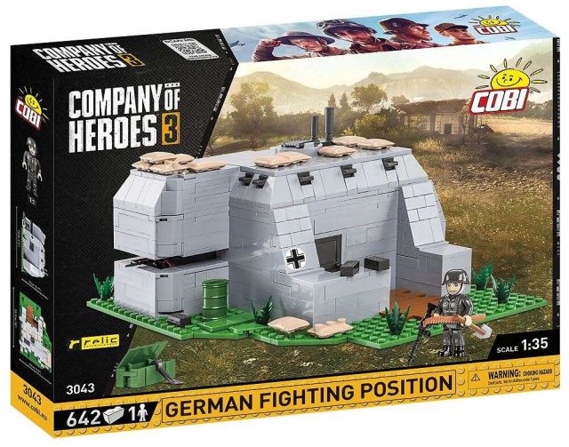 Cobi 3043 Německé velitelské opevnění - Company of Heroes