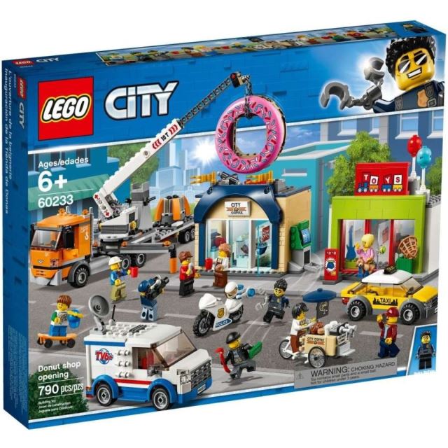 LEGO CITY 60233 Otevření obchodu s koblihami