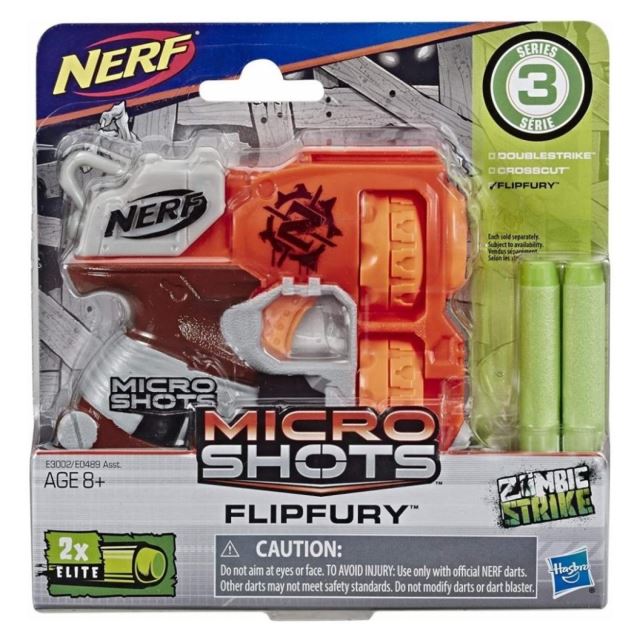 Hasbro NERF Microshots FlipFury, E3002