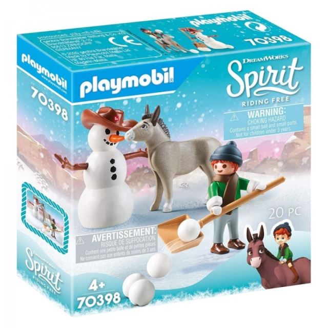 Playmobil 70398 Radost ze sněhu se Šmikem a Seňorem Mrkvičkou