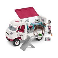 Schleich 42439 Mobilný veterinár s hannoverským žriebäťom (1)