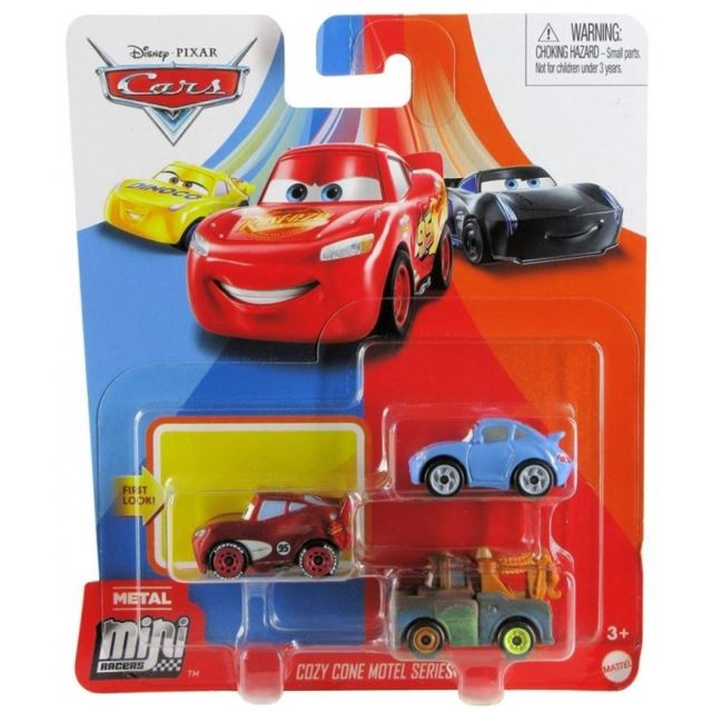 Cars 3 Mini auta 3ks Friends, Mattel GKG65