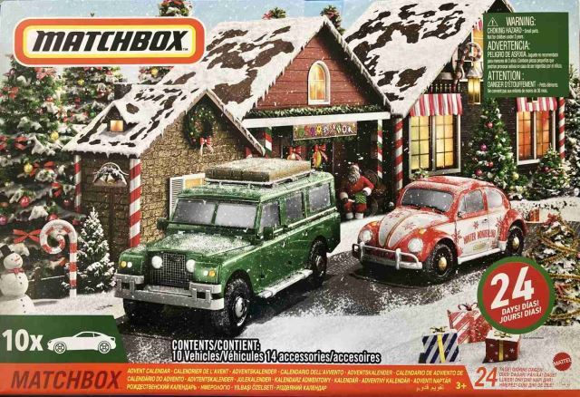 Mattel Matchbox Adventný kalendár 2023, HLH04