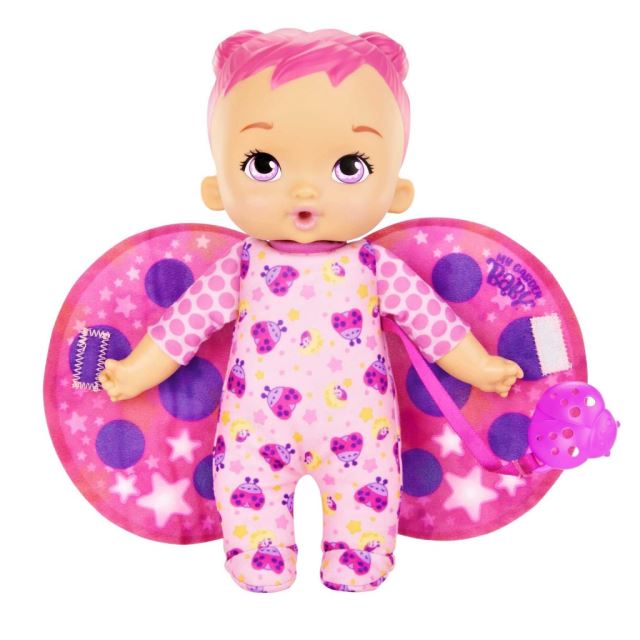 Mattel My Garden Baby™ Moje prvé bábätko ružová Lienka HPD09