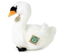 Eco-friendly plyšová labuť 25 cm (2)