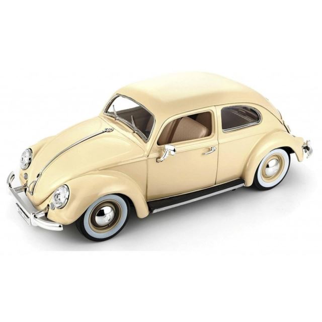Burago VW KAFER-BEETLE 1955 BEIGE 1:18
