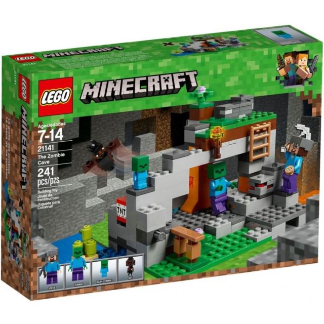 LEGO Minecraft 21141 Jeskyně se zombie