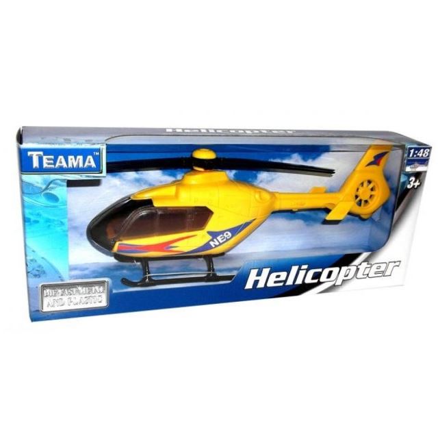 Helikoptéra 1:48 žltá