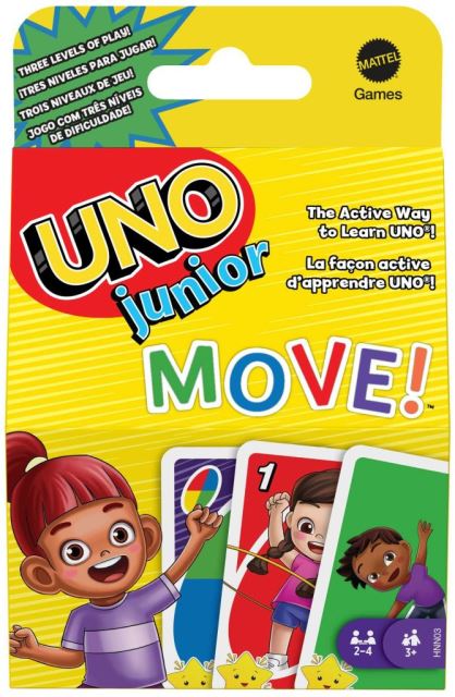 Mattel Karty UNO® Junior Move!