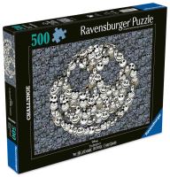 Ravensburger 01501 Puzzle Tim Burton's Nočná mora pred Vianocami 500 dielikov