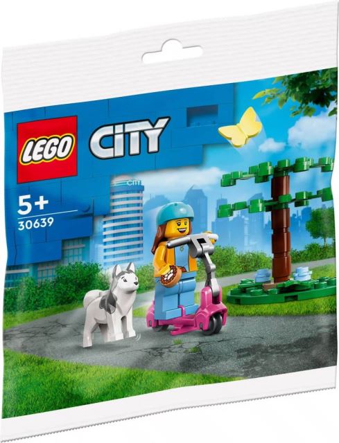 LEGO® CITY 30639 Psí park a skúter