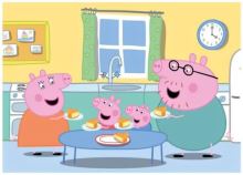 Dino Puzzle Peppa Pig: Obed 24d. maxi (1)