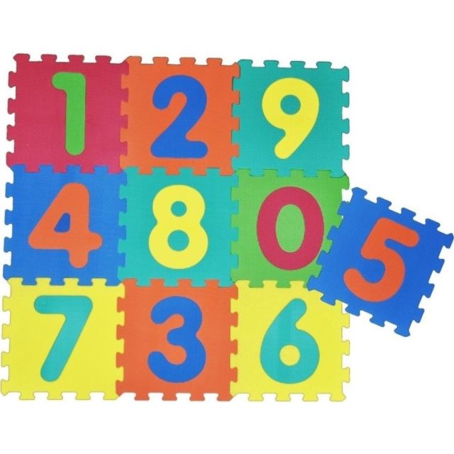 Pěnové puzzle Číslice 30x30 cm