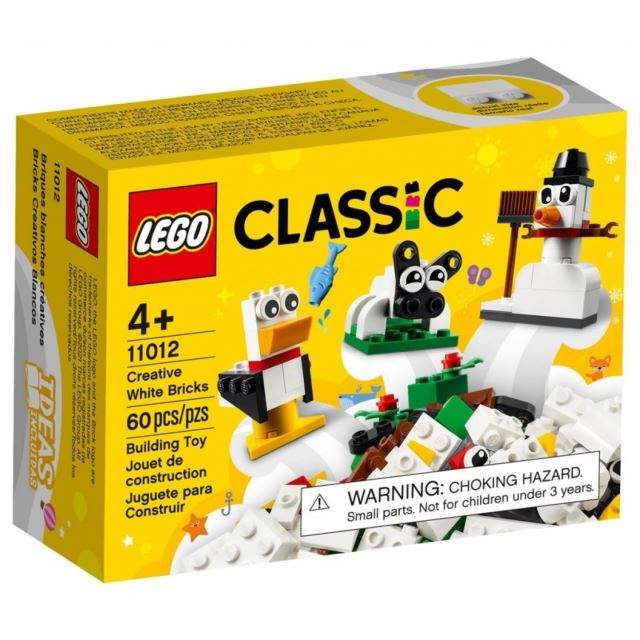 LEGO Classic 11012 Bílé kreativní kostky