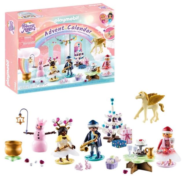 Playmobil 71348 Adventný kalendár Vianoce pod dúhou
