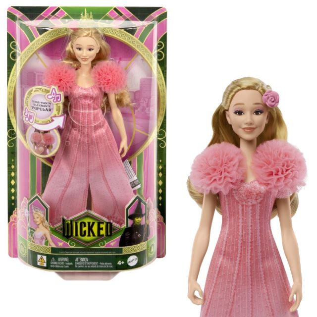 Mattel WICKED Čarodejnica so zvukmi - GLINDA, JLG49