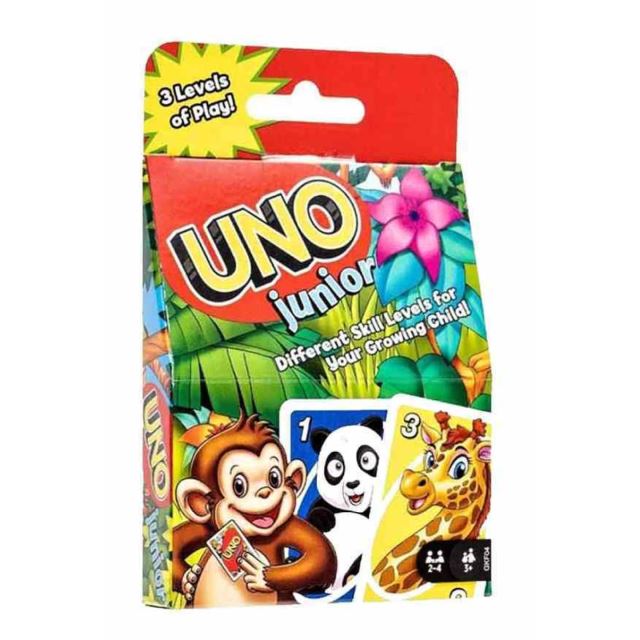 Mattel Karty UNO Junior Zvieratká