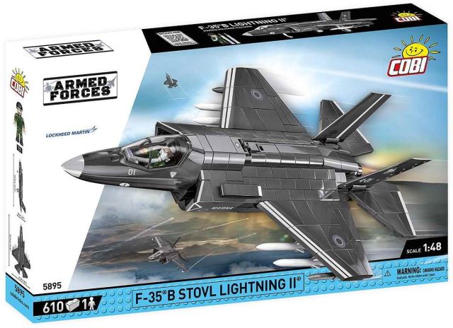 Cobi 5895 Armed Forces F-35B STOVL LIGHTNING II, 1:48, 610 k, 1 f