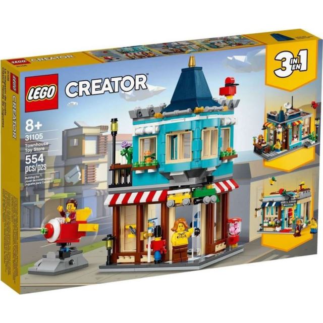 LEGO CREATOR 31105 Hračkárstvo v centre mesta