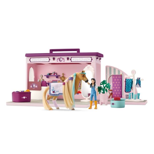 Schleich 42587 Horse Club Mobilný butik pre kone