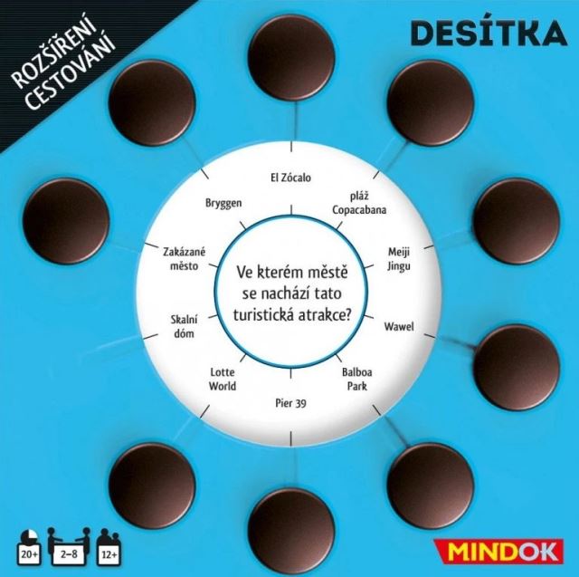 Mindok Desiatka: rozšírenie cestovania