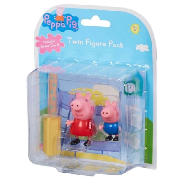 Peppa Pig 2 figurky: Prasátko Peppa a George