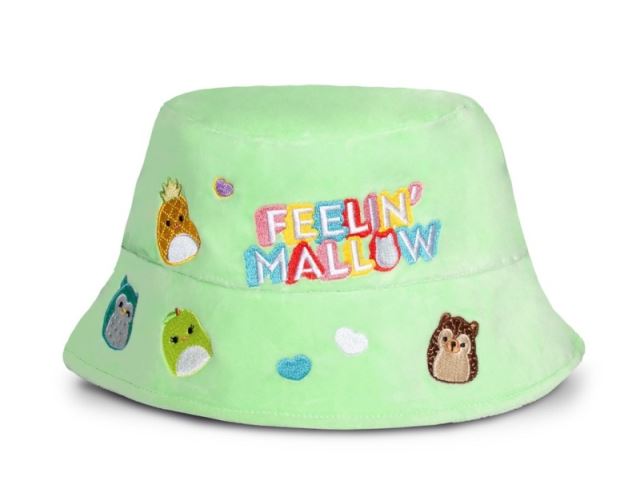 SQUISHMALLOWS klobúk - mix zelený
