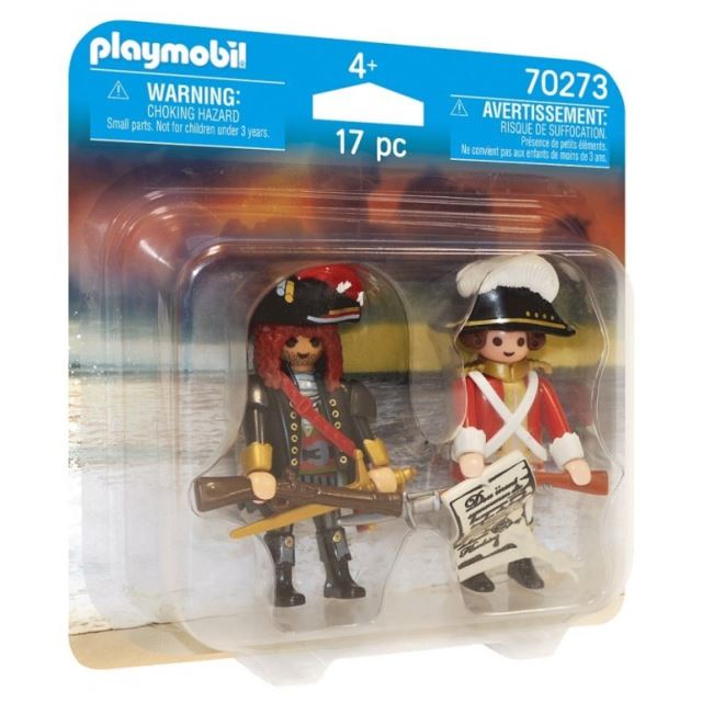 Playmobil 70273 Kapitán pirátů a velitel vojska