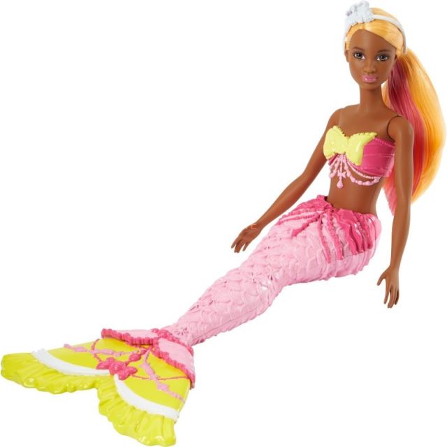 Barbie Mořská panna oranžové vlasy, Mattel FJC91