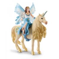 Schleich 42508 Víla Eyela na zlatém jednorožci