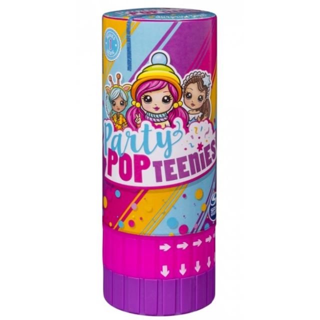 Party POPteenies Párty tuba s konfetami a panenkou
