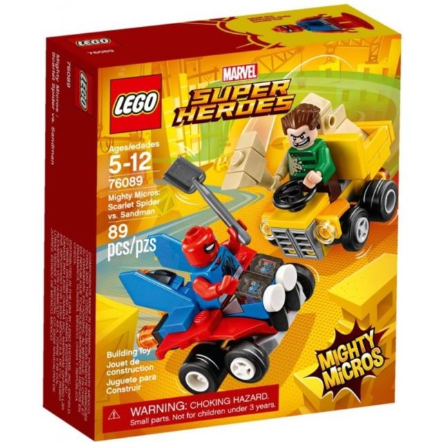 LEGO Super Heroes 76089 Mighty Micros: Scarlet Spider vs. Sandman