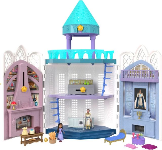 Mattel Disney Prianie Zámok s hviezdnym projektorom a mini postavičkami, HPX38