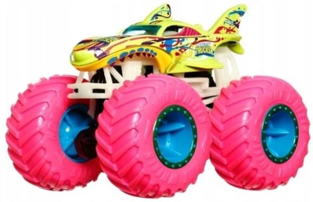 Hot Wheels® Monster Trucks Svietiace v tme SHARK WREAK, Mattel HGX15