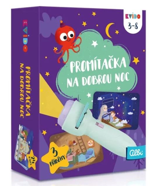 Albi Kvído Promítačka na dobrou noc zelená