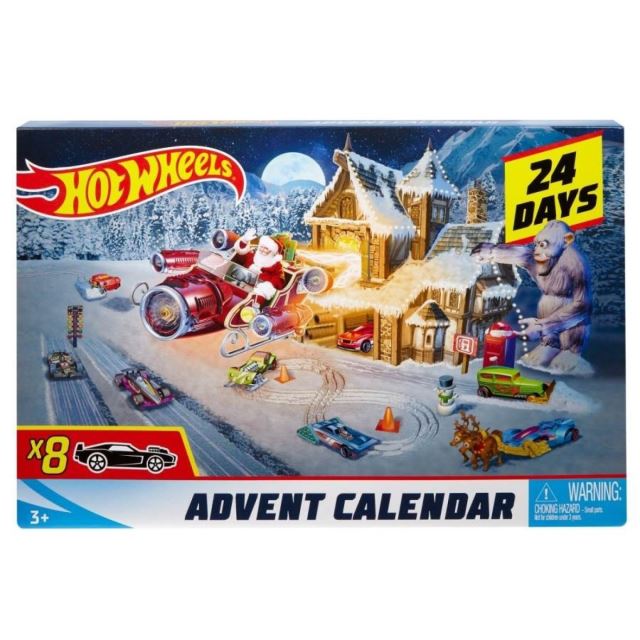 Hot Wheels Adventní kalendář, Mattel FKF95