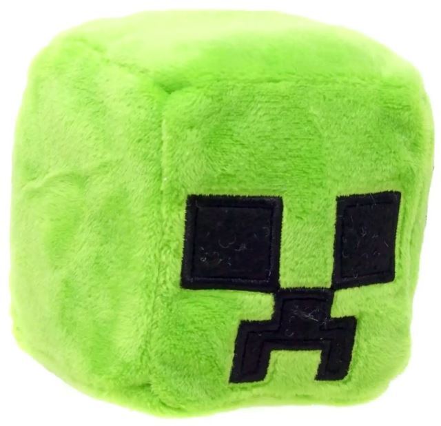 Mattel MINECRAFT Plyšové bloky 8 cm CREEPER