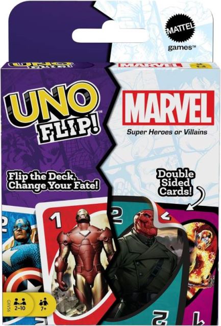 Mattel UNO® Flip! Marvel, GXV56