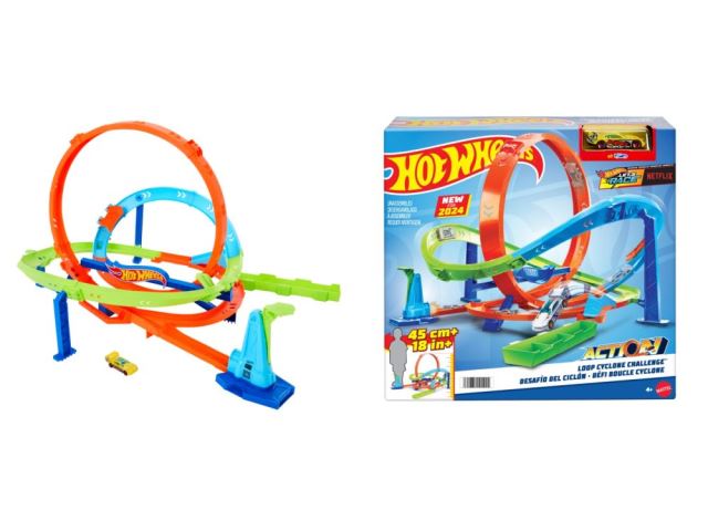 Mattel Hot Wheels Extrémní hyper smyčka, HTK16