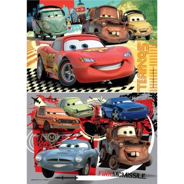 Ravensburger 08959 Puzzle Cars a jeho přátelé 2x24 dílků