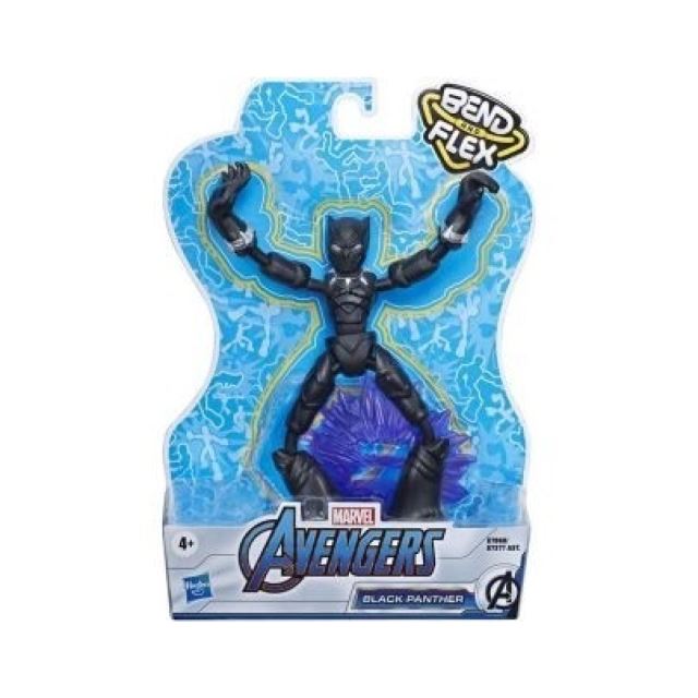 Hasbro Avengers figurka Bend and Flex BLACK PANTHER