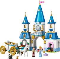 LEGO® Disney™ 43275 Popelčin zámek a kočár s koňmi (1)