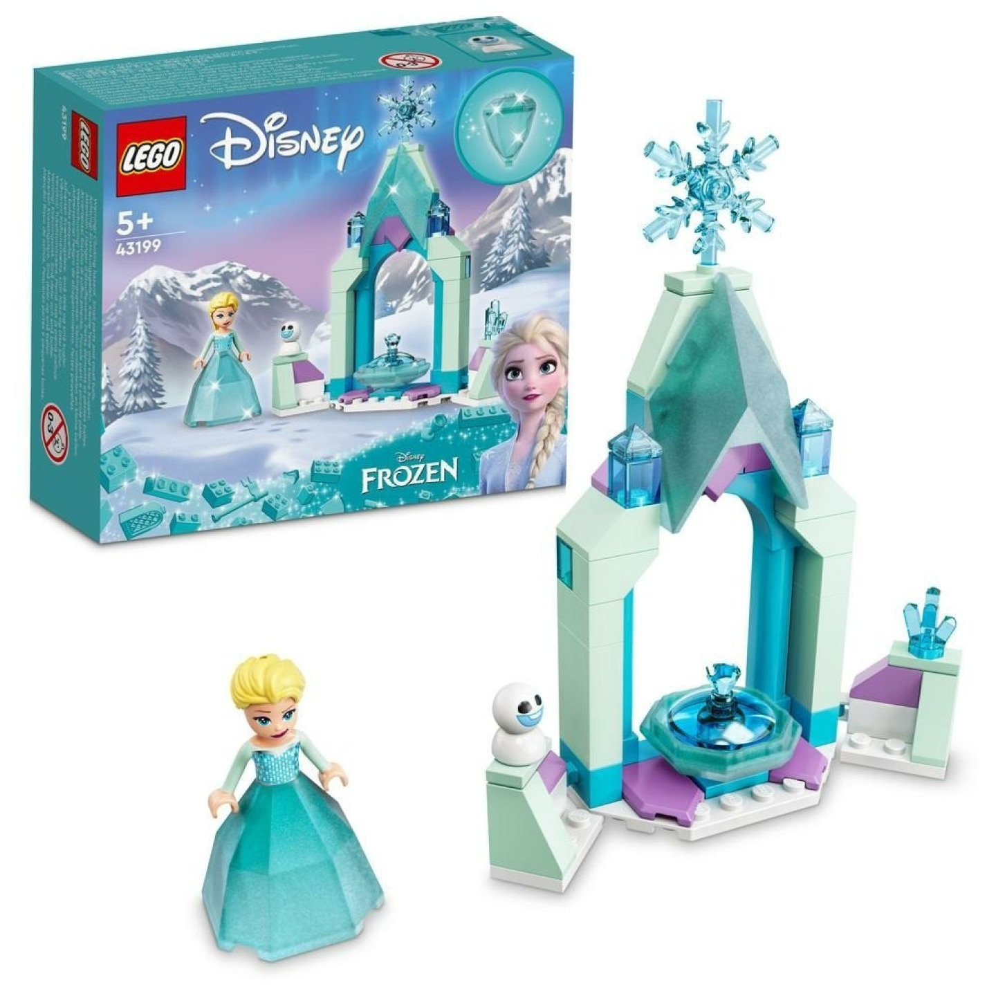 Levně Lego® disney 43199 elsa a zámecké nádvoří