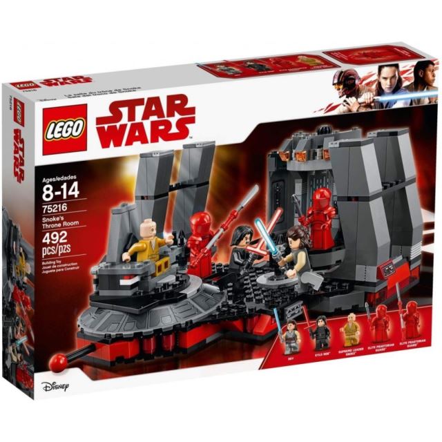 LEGO® Star Wars 75216 Snokeův trůní sál