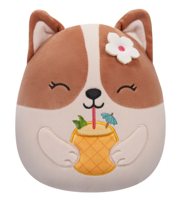 SQUISHMALLOWS Corgi s drinkem - Regina