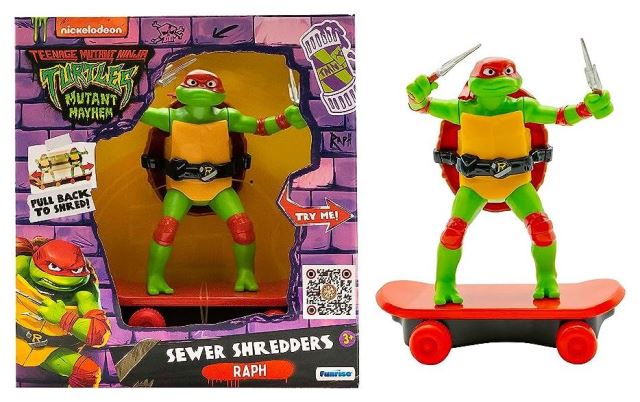 TMNT Korytnačky Ninja skate Sewer Shredders RALPH