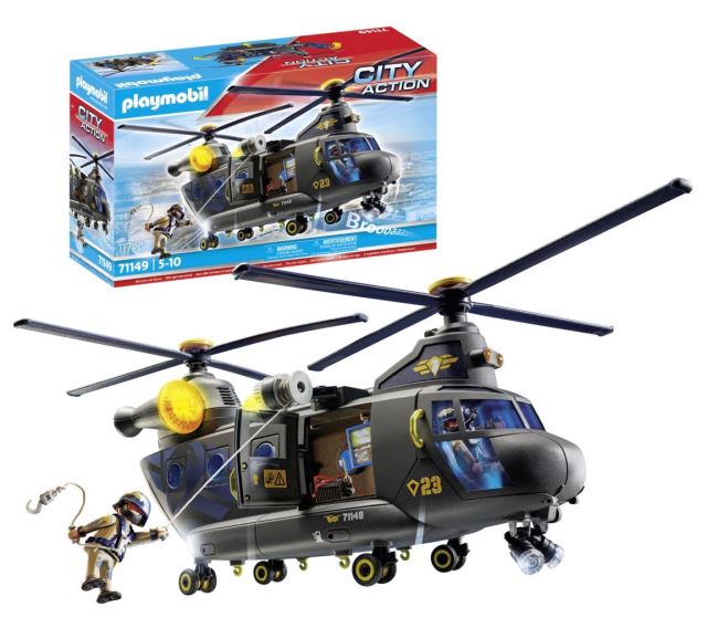 Playmobil 71149 Záchranářská helikoptéra speciální jednotky
