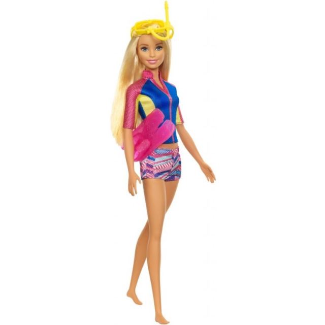 Barbie Magický delfín Barbie s potápěčskou výstrojí, Mattel FBD73